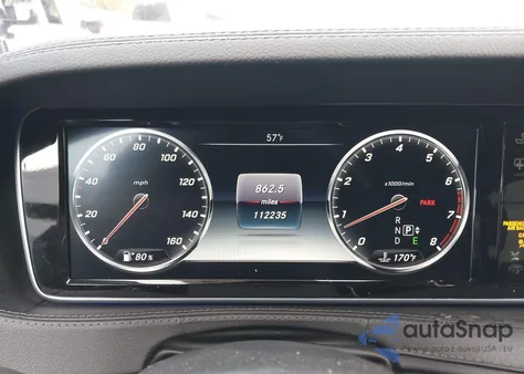 2015 Mercedes-Benz S 550 from USA, damaged, VIN WDDUG8CB4FA135368